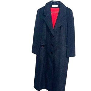 Vintage Alorna Wool Blend Coat Tailored For Dillards